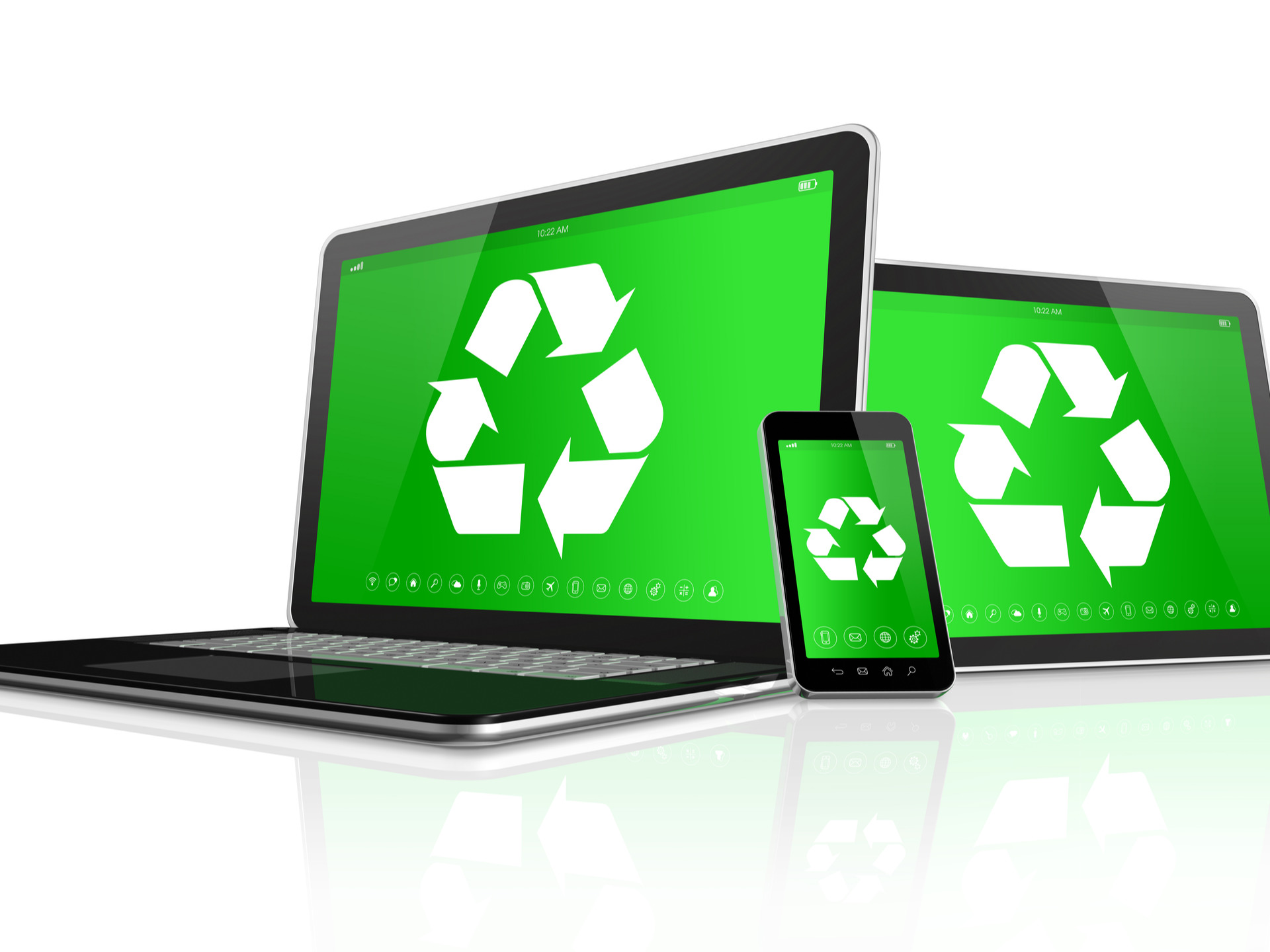 Laptop Recycling Recycling Laptops, Phones, and Tablets. Promoting E-Waste Recycling